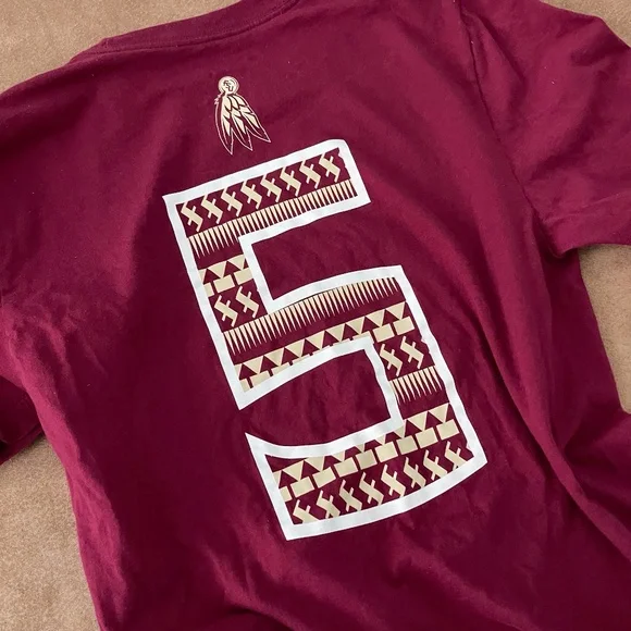 FSU (Florida State University) Nike Football Tee Shirt - Small - Picture 6 of 10